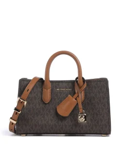 Scarlett Handtasche Canvas dunkelbraun