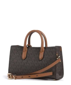 Scarlett Handtasche Canvas dunkelbraun