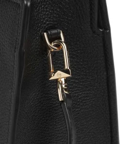 Scarlett Medium Handtasche genarbtes Rindsleder schwarz