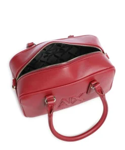 Scarlett S Handtasche Lederimitat dunkelrot