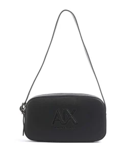 Scarlett Schultertasche Lederimitat schwarz