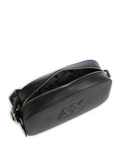 Scarlett Schultertasche Lederimitat schwarz