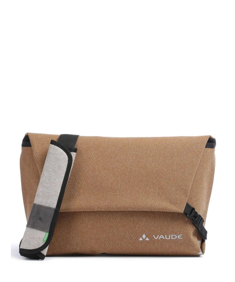 Schmalegg Kuriertasche 13″ Polyamide, recyceltes Polyester cognac