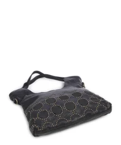 Schubertgasse 5 Shopper genarbtes Leder navy