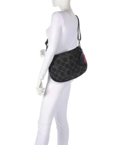 Schubertgasse 4 Umhängetasche genarbtes Rindsleder navy