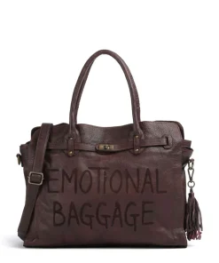 Seelengasse 1 Shopper genarbtes Rindsleder mahagoni