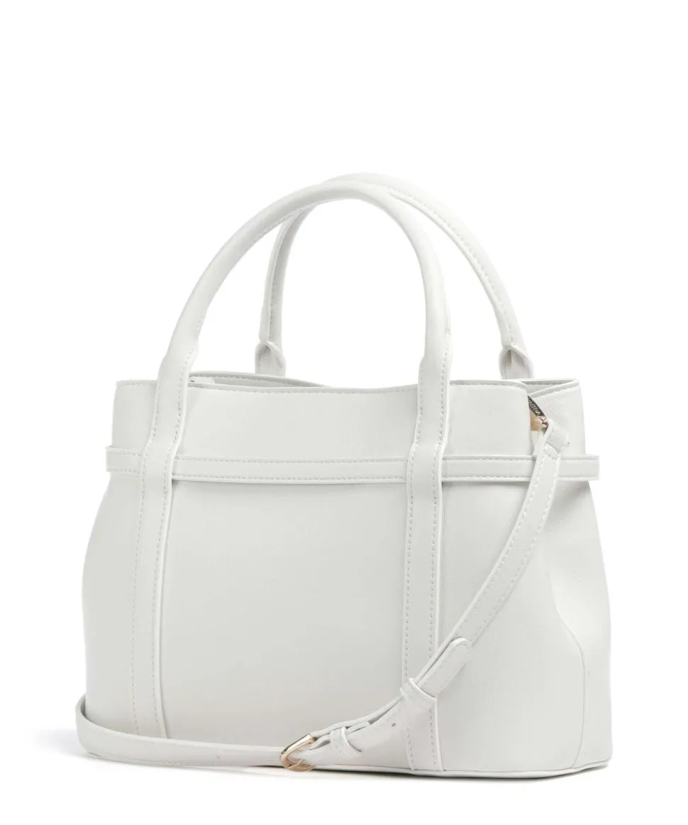 Selma Re Handtasche Lederimitat weiß