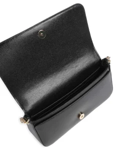 Serena Umhängetasche Saffiano-Rindsleder schwarz