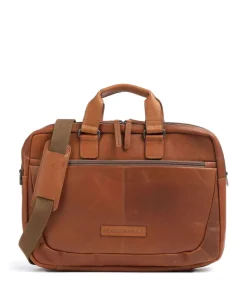 Seth Aktentasche 15″ Pull-Up Rindsleder cognac