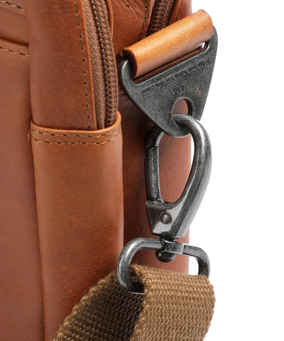 Seth Aktentasche 15″ Pull-Up Rindsleder cognac