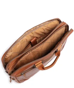 Seth Aktentasche 15″ Pull-Up Rindsleder cognac