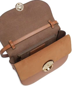 Sfera S Umhängetasche fein genarbtes Kalbsleder braun