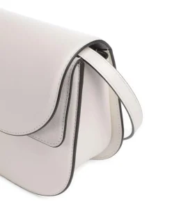 Sfera S Umhängetasche fein genarbtes Kalbsleder creme