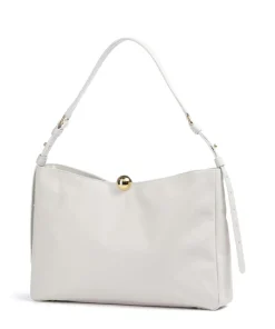 Sfera Soft L Beuteltasche Nappa Kalbsleder weiß