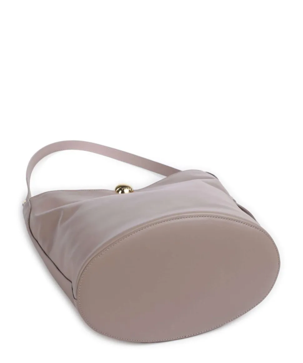Sfera Soft M Beuteltasche fein genarbtes Kalbsleder taupe