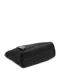 Shantel Handtasche Lederimitat schwarz