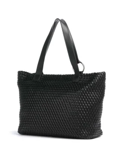 Shantel Shopper Lederimitat schwarz