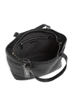 Shantel Shopper Lederimitat schwarz