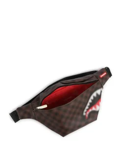 Sharks in Paris Blur Gürteltasche Lederimitat braun/schwarz