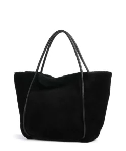 Shearling Willow Shopper Fell schwarz
