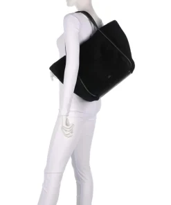 Shearling Willow Shopper Fell schwarz