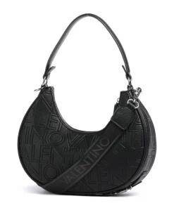 Shelby Schultertasche Lederimitat schwarz