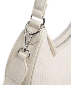 Shelby Schultertasche Lederimitat elfenbein