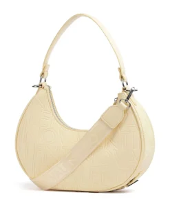 Shelby Schultertasche Lederimitat gelb