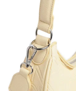 Shelby Schultertasche Lederimitat gelb