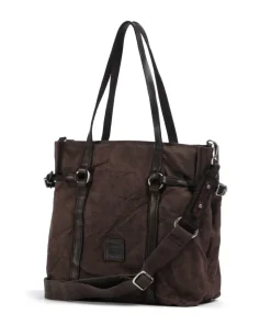 Shopper Baumwolle dunkelbraun