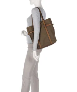 Shopper Baumwolle olivgrün