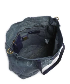 Shopper Canvas dunkelblau