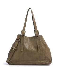 Shopper fein genarbtes Rindsleder olivgrün