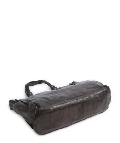 Shopper fein genarbtes Rindsleder dunkelbraun