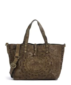 Shopper fein genarbtes Rindsleder olivgrün