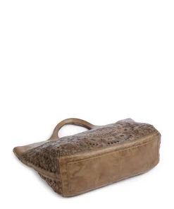 Shopper fein genarbtes Rindsleder olivgrün