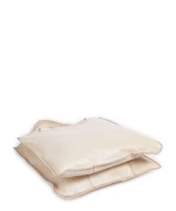 Shopper genarbtes Rindsleder creme