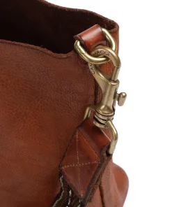 Shopper genarbtes Rindsleder cognac