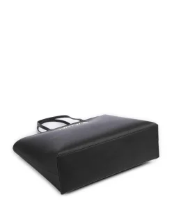 Shopper Lederimitat schwarz