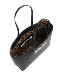 Shopper Lederimitat schwarz