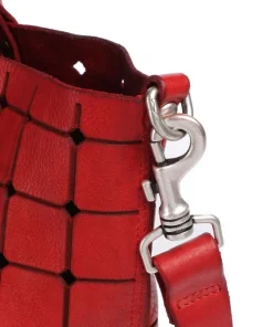 Shopper Rindsleder rot