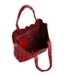 Shopper Rindsleder rot