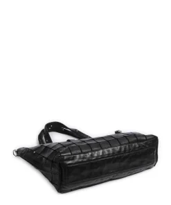 Shopper Rindsleder schwarz