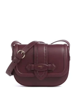 Sienna S Umhängetasche fein genarbtes Rindsleder brombeer