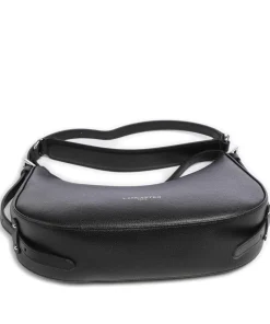 Sierra Umhängetasche genarbtes Rindsleder schwarz