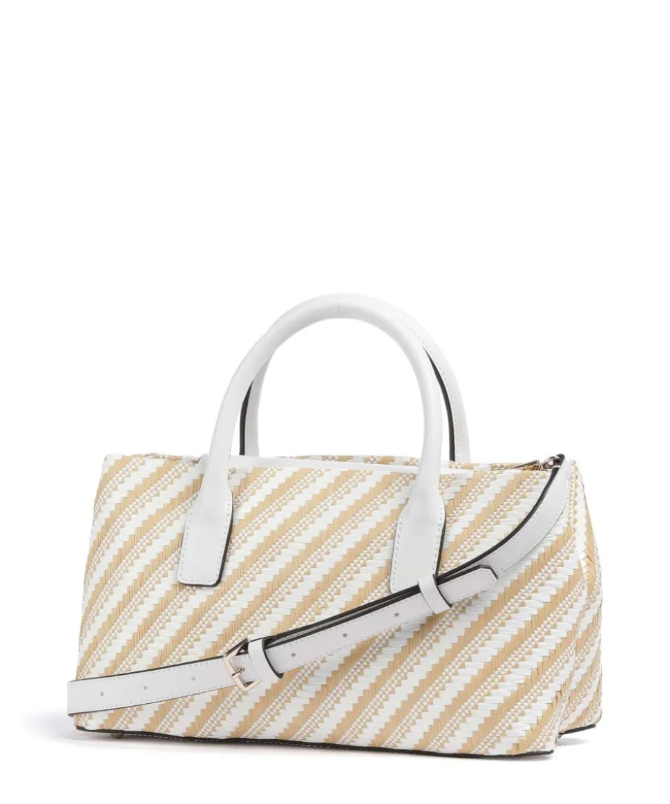 Simona Handtasche Polypropylen natur/weiß