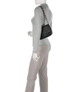 Sira Umhängetasche Lederimitat schwarz