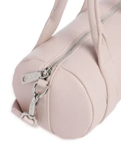 Sirah Re Handtasche Lederimitat altrosa