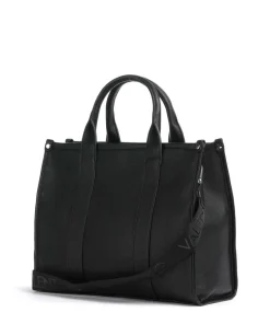 Sirah Re Handtasche Lederimitat schwarz