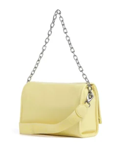 Sirah Re Schultertasche Lederimitat gelb